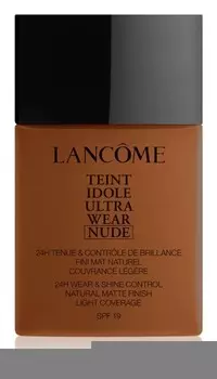 Легкая матирующая основа Lancme Teint Idole Ultra Wear Nude, оттенок 13.2 Brun 40 мл
