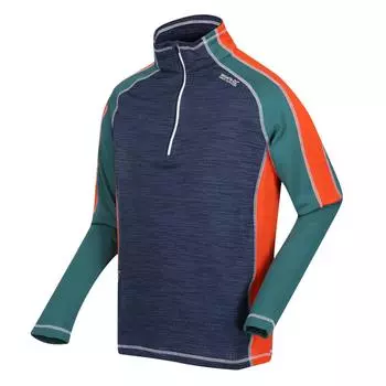 Куртка мужская флисовая Regatta Hepley с молнией наполовину, темно-синий