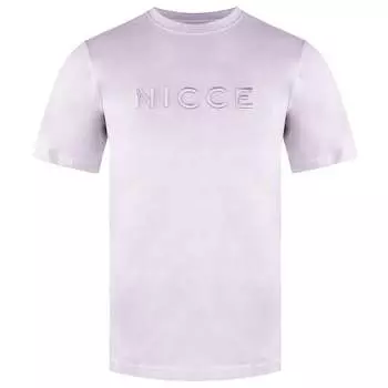 Легкая мужская хлопковая футболка Mercury с короткими рукавами 0034 k002 0743 Nicce, розовый