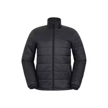 Легкая мужская куртка-пуховик Essentials Mountain Warehouse, черный