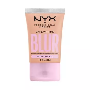 Легкая нейтральная тональная основа для лица Nyx Professional Makeup Bare With Me Blur Tint, 30 мл
