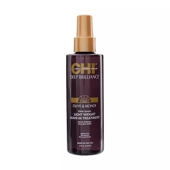 Легкая несмываемая сыворотка Deep Brilliance Shine Serum, 177 мл, Chi
