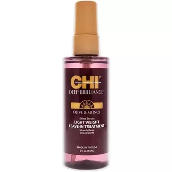 Легкая несмываемая сыворотка Deep Brilliance Shine Serum, 89 мл, 0,23 г, Chi