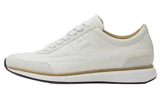 Легкая обувь для жизни Мужская низкая белая Hermes