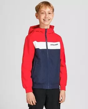Легкая парка для мальчика Jack & Jones, красный