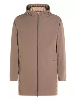 Легкая парка с капюшоном Herno, коричневый