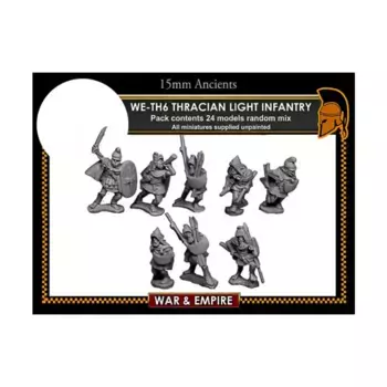 Легкая пехота – фракийский, War & Empire - Ancient Miniatures - Thracian (15mm)