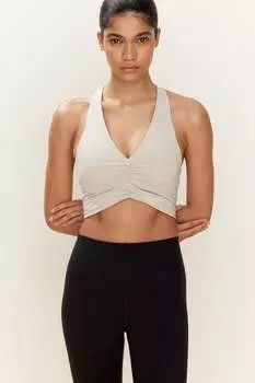 Легкая поддержка спортивного бра softmove H&M, бежевый