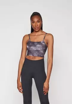 Легкая поддержка спортивного бюстгальтера ONE BRA Nike Performance, черный