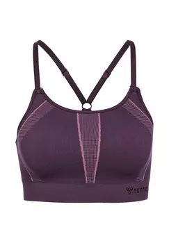 Легкая поддержка спортивного бюстгальтера POWER Hummel, сиреневый