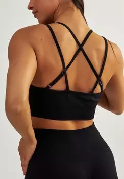 Легкая поддержка спортивного бюстгальтера SHAPE UP BeShaped, черный