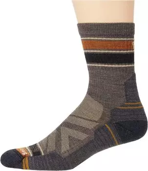 Легкая полукомбинезон Performance Hike в полоску средней длины Smartwool, серо-коричневый