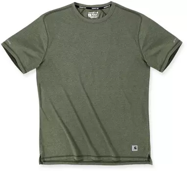 Легкая прочная футболка свободного кроя Carhartt, темно-зеленый
