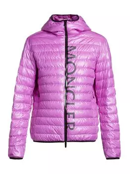 Легкая пуховая куртка Moncler, розовый