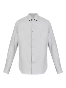 Легкая рубашка на пуговицах Eleventy, серый