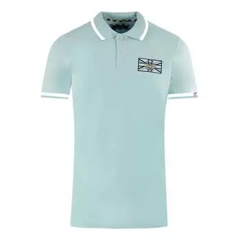 Легкая рубашка-поло London Union Jack Aquascutum, синий