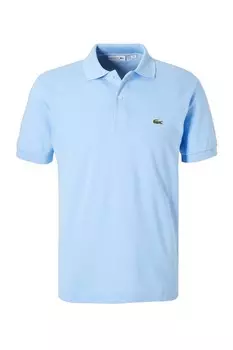 Легкая рубашка поло polo ss l1212 classic fit Lacoste, синий