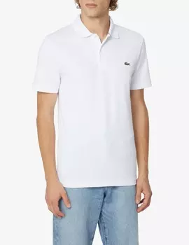 Легкая рубашка-поло Tech Piquet стандартного размера Lacoste, белый