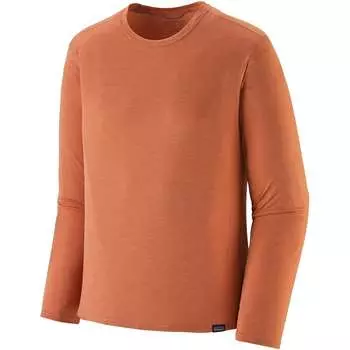 Легкая рубашка с длинными рукавами capilene cool Patagonia, цвет sienna clay/light sienna clay x-dye