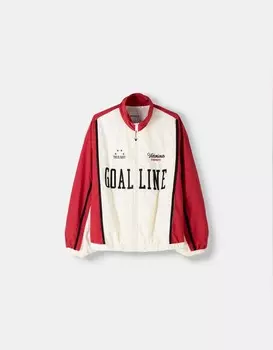 Легкая спортивная куртка Bershka, красный