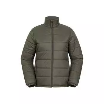 Легкая стеганая куртка для женщин и женщин первой необходимости Mountain Warehouse, зеленый