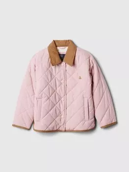 Легкая стеганая куртка Gap, розовый