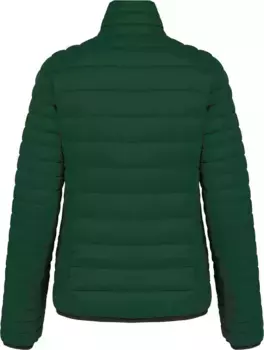 Легкая стеганая куртка Kariban для женщин, зеленый