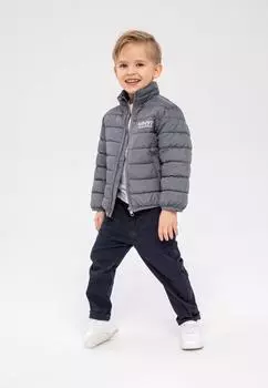 Легкая стеганая куртка Minoti, серый