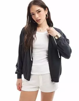 Легкая, супермягкая толстовка с капюшоном Cotton On черного цвета Cotton:On