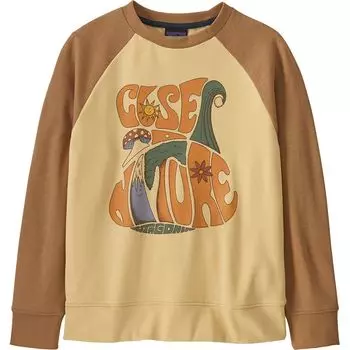 Легкая толстовка crew – для мальчиков Patagonia, белый