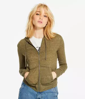 Легкая толстовка с молнией во всю длину Aeropostale, зеленый