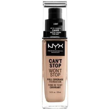Легкая тональная основа для лица Nyx Professional Makeup Can'T Stop Won'T Stop, 30 мл