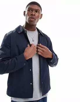 Легкая тренерская куртка ASOS DESIGN темно-синего цвета