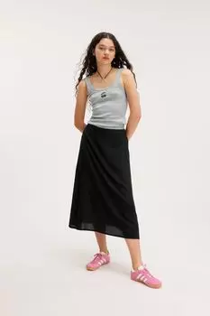 Легкая юбка миди Monki, черный
