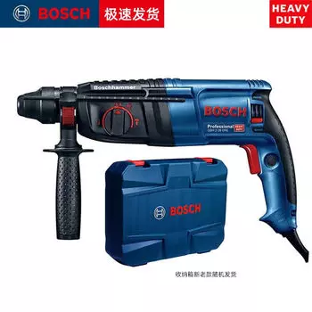 Легкая ударная дрель Bosch GBH2-24DRE, трехцелевая электродрель, электроотборник, электромолот, многофункциональный электроинструмент