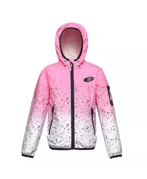 Ветровка Rokka&Rolla, розовый/белый