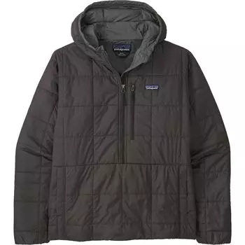 Легкая ветровка с капюшоном на молнии Patagonia, черный