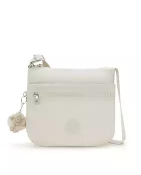 Легкая женская сумка через плечо Arto с выдвижным ремнем в бежевом цвете Kipling, бежевый