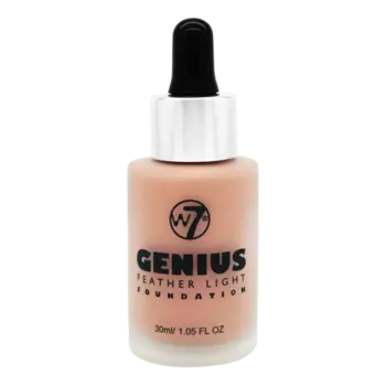 Легкая жидкая тональная основа раннего загара W7 Genius, 30 мл