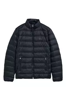 Легкая зимняя куртка с карманами на молнии Gant, синий