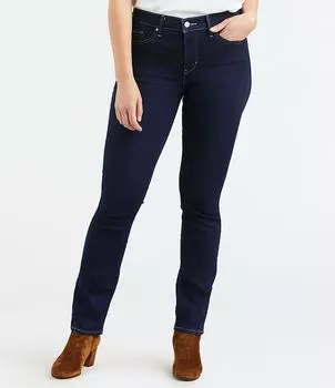 Легкие эластичные джинсы Levi's 312 Shaping со средней посадкой, синий