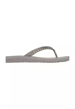 Легкие амортизирующие шлепанцы SKECHERS CALI для женщин SKECHERS, цвет Tpe Taupe Mitobuc