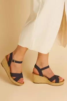 Легкие эспадрильи на платформе Pavers, синий