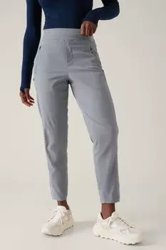 Легкие беговые брюки Trekkie Ripstop от бренда Athleta, синий