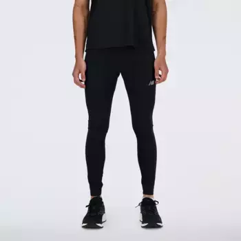 Легкие беговые леггинсы New Balance NB Athletics для мужчин, черный