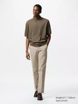 Легкие брюки airsense Uniqlo, цвет 32 бежевый
