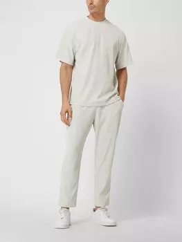 Легкие брюки с ребристым узором Sean John, светло-серый