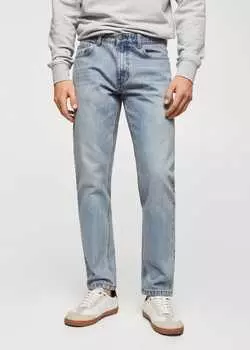 Легкие джинсы прямого кроя Bob MANGO, синий