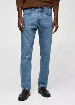 Легкие джинсы прямого кроя Bob MANGO, темно-синий