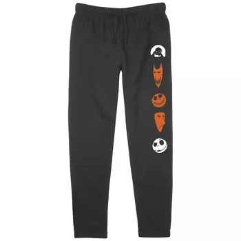 Легкие джоггеры Oogie Boogie Gang для юниоров «Кошмар перед Рождеством» Disney's, черный